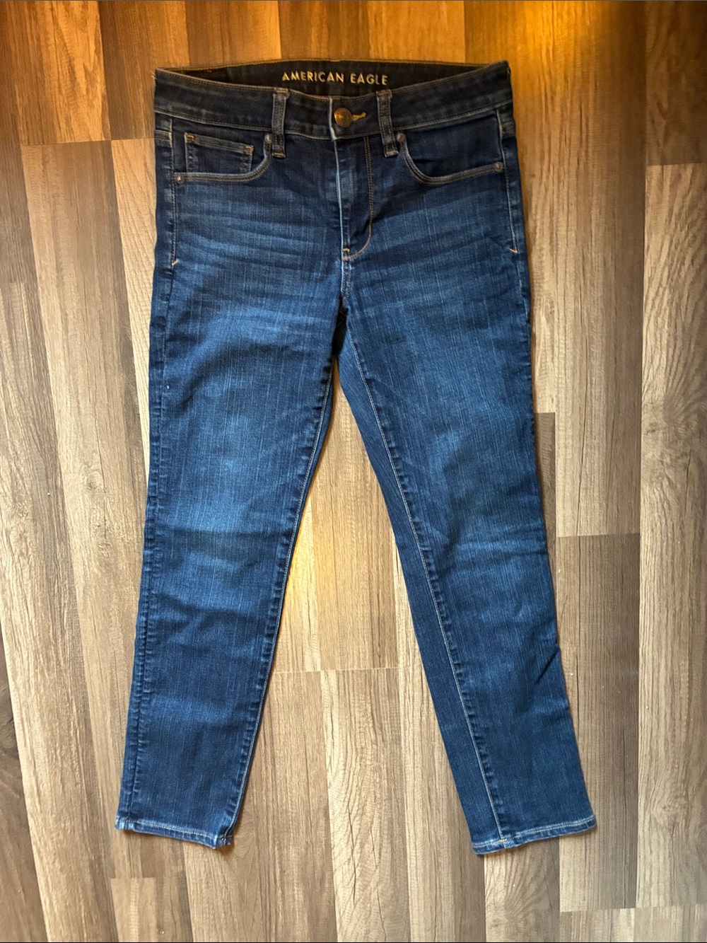 American Eagle Outfitters Women's Dark Wash Skinny Jeans